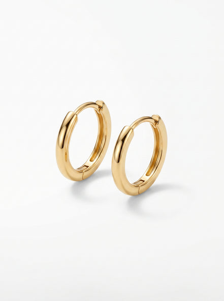 Classic Gold Hoop Earrings