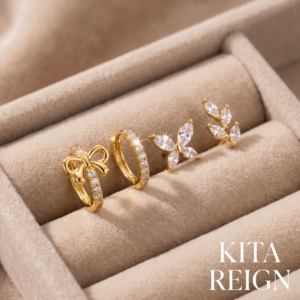 Chic London Hoop Earrings