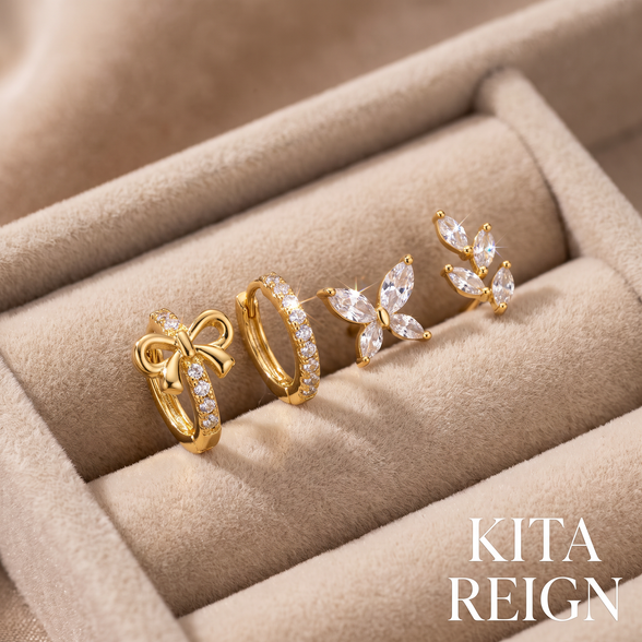 Chic London Hoop Earrings