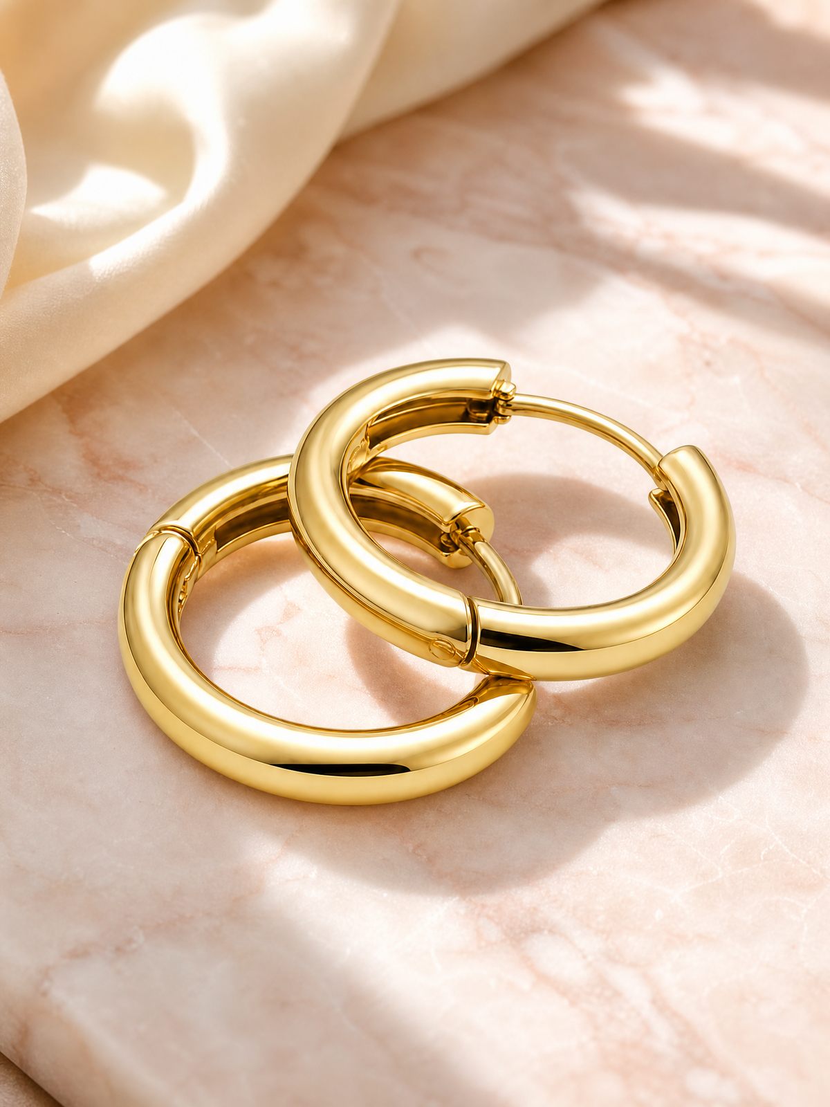 Classic Gold Hoop Earrings