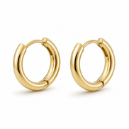 Classic Gold Hoop Earrings