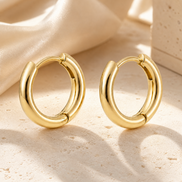 Classic Gold Hoop Earrings