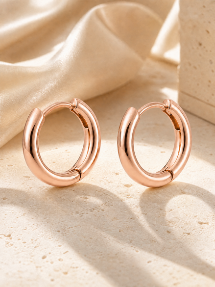 Classic Gold Hoop Earrings