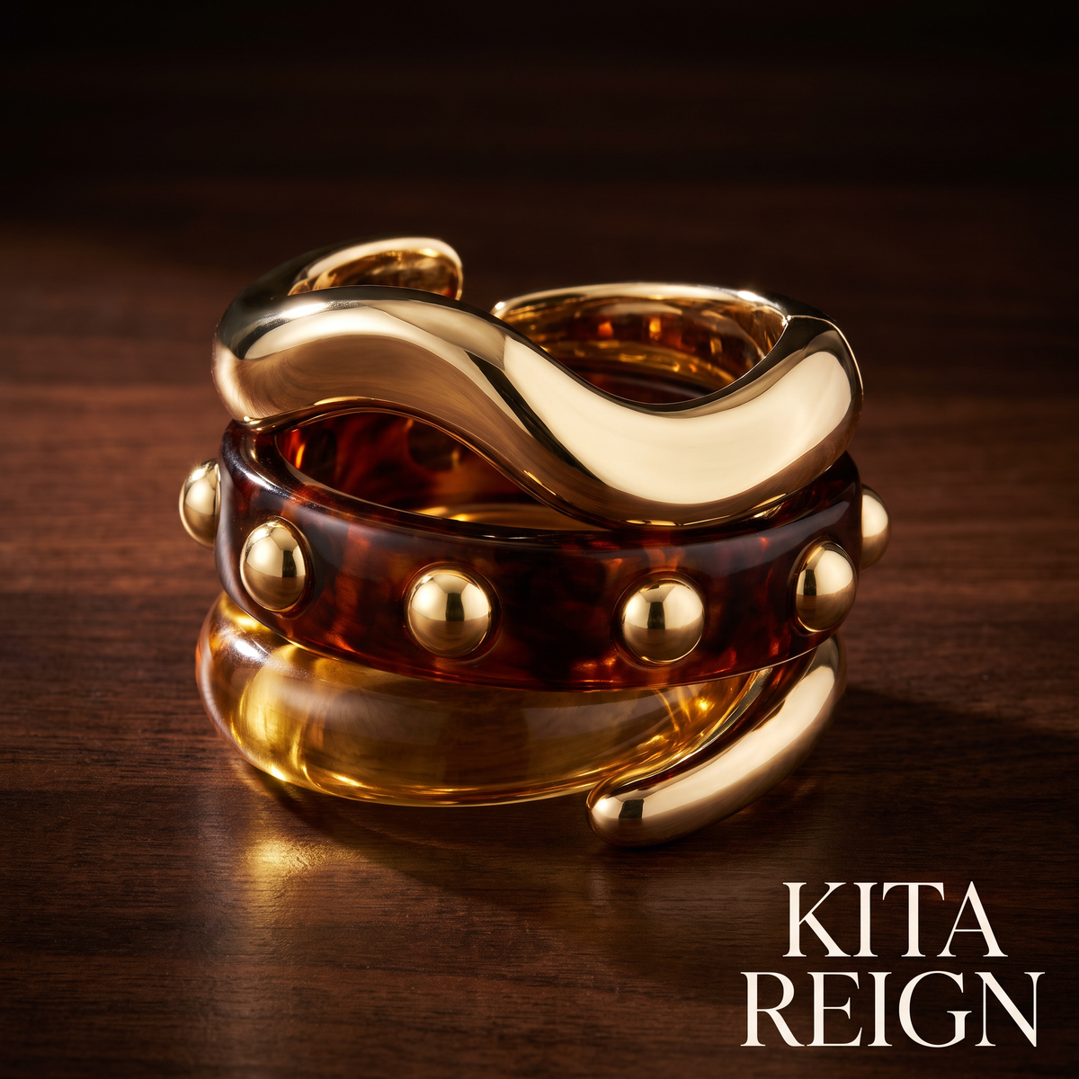 Chunky London Stack Ring Set